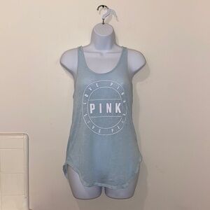 Women’s PINK by V.S. Sheer Open Back Tank Top